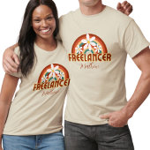 Custom Freelancer Life T-shirt met naam
