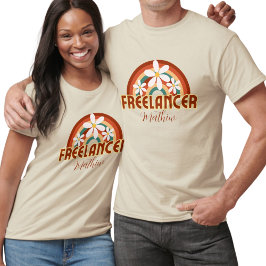 Custom Freelancer Life T-shirt met naam