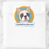 Custom Frenchie Logo Sticker (Tas)