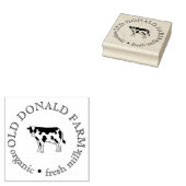 Custom Fresh Farm Small Business Rubberstempel (Gestempeld)