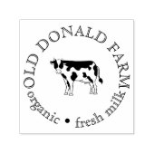 Custom Fresh Farm Small Business Zelfinktende Stempel (Design)