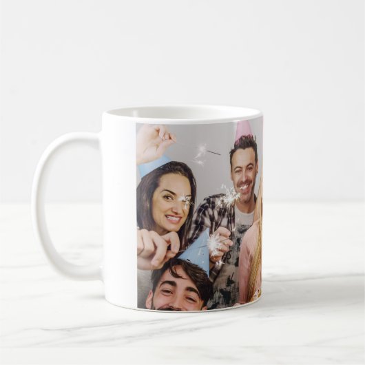 Custom Friends foto verjaardag Mok (Links)
