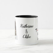 Custom Friendship Mug with Photo & Names Mok (Midden)