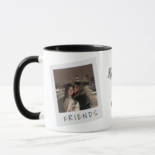 Custom Friendship Mug with Photo & Names Mok (Links)