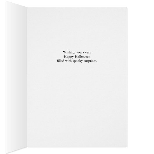 Custom Front Halloween for Brother in Law, Cat (Binnen (Rechts))