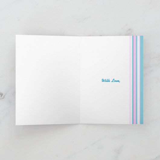 Custom Front Roos Patchwork Grandouders Day Kaart (Binnen)