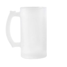 Custom Frosted Glass 16 oz Mok voor elke gelegenhe