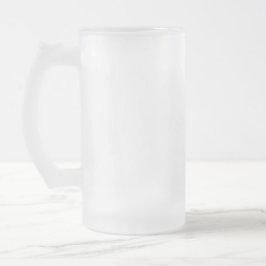 Custom Frosted Glass 16 oz Mok voor elke gelegenhe