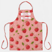 Custom Fruit Apron – Culinary Science by [Name] Schort (Voorkant)