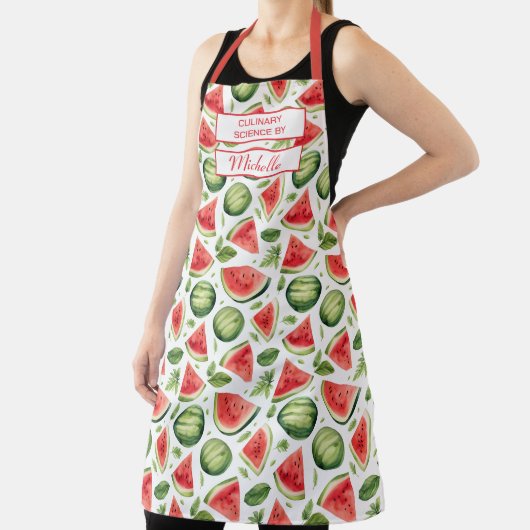 Custom Fruit Apron – Culinary Science by [Name] Schort (Insitu)