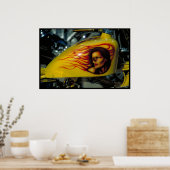 Custom fuel tank South Dakota Poster (Keuken)