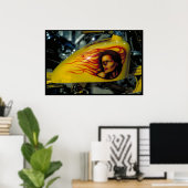 Custom fuel tank South Dakota Poster (Thuiskantoor)