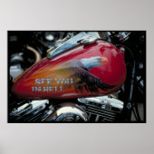 Custom fuel tank South Dakota Poster (Voorkant)