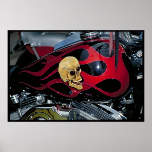 Custom fuel tank South Dakota Poster (Voorkant)