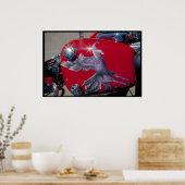 Custom fuel tank - South Dakota Poster (Keuken)