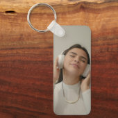 Custom Full Photo Modern   Sleutelhanger (Voorkant)