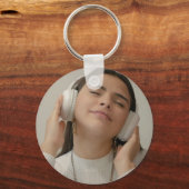 Custom Full Photo Modern   Sleutelhanger (Voorkant)