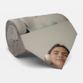 Custom Full Photo Modern   Stropdas (Opgerold)