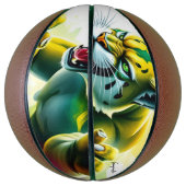 Custom Fullsize Basketball Basketbal (Verticaal)