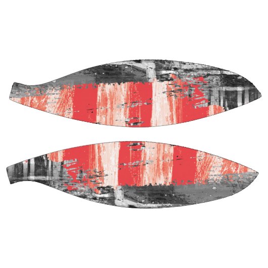 Custom Fullsize Basketball – Red Pulse Abstract  Basketbal (Panelen)