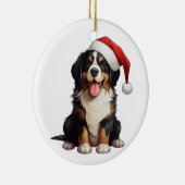 Custom Fun Berner Mountain Dog Keramisch Ornament (Rechts)