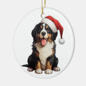 Custom Fun Berner Mountain Dog Keramisch Ornament (Links)