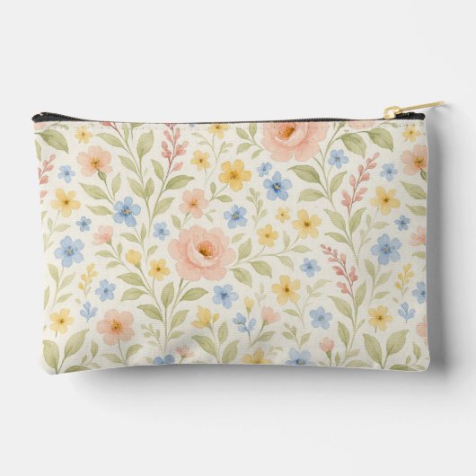 Custom Fun Classy Shabby Franse Bloemkunst Patroon Etui (Achterkant)