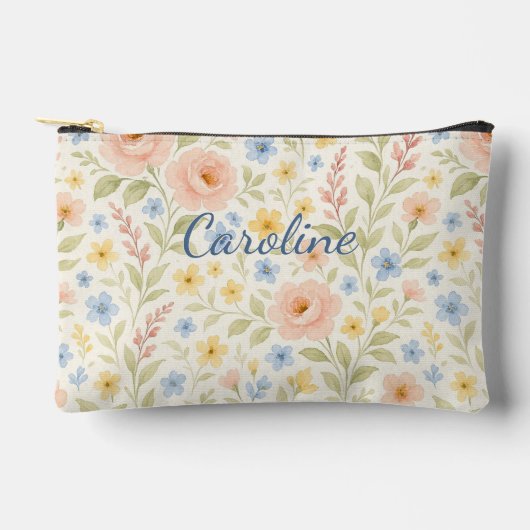 Custom Fun Classy Shabby Franse Bloemkunst Patroon Etui (Voorkant)