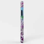 Custom Fun Dragonfly Kleurrijke Moderne Lente Bloe Case-Mate iPhone Case (Achterkant/rechts)