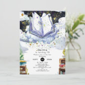 Custom Fun Enchanted Storybook Verjaardag Kaart (Staand voorkant)