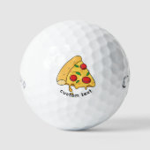 Custom Fun Food Icon Golf Ball Gift Set Golfballen (Voorkant)