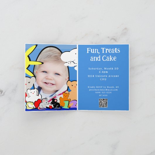 Custom Fun Leuke Dieren Verjaardagsfeest (Binnen)