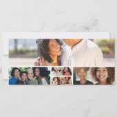 Custom Funeral Invitation Card - Flat Card (Achterkant)