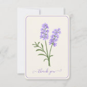 Custom Funeral Thank You Card Bedankkaart (Voorkant)