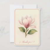 Custom Funeral Thank You Card Bedankkaart (Voorkant)