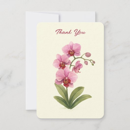 Custom Funeral Thank You Card Bedankkaart (Voorkant)