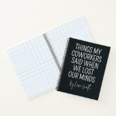 Custom Funny Coworker Journal for Hospital Staff Notitieboek (Binnen)