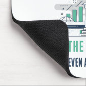 Custom Funny Finance Magnet Muismat (Hoek)