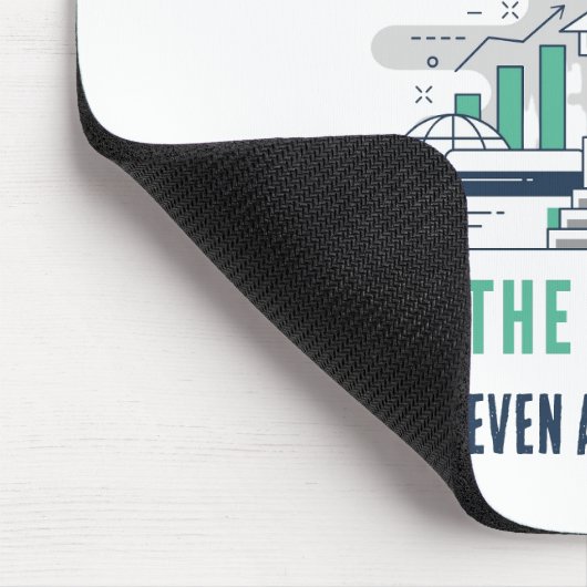 Custom Funny Finance Magnet Muismat (Hoek)