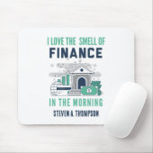 Custom Funny Finance Magnet Muismat (Met muis)