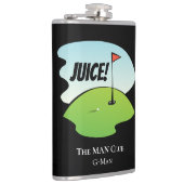 Custom Funny Golf Juice Birdy Celebration Modern Heupfles (Rechts)