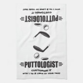 Custom Funny Golf Theedoek (Verticaal)