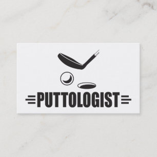 Custom Funny Golf Visitekaartje