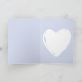 Custom Funny I Love You Valentijn Quote Heart Kaart (Binnen)