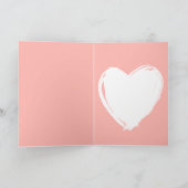 Custom Funny I Love You Valentijn Quote Heart Kaart (Binnen)