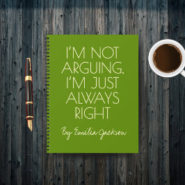 Custom Funny Lawyer Journal for Graduation Gift Notitieboek