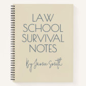 Custom Funny Lawyer Journal, Legal Student Journal Notitieboek (Voorkant)