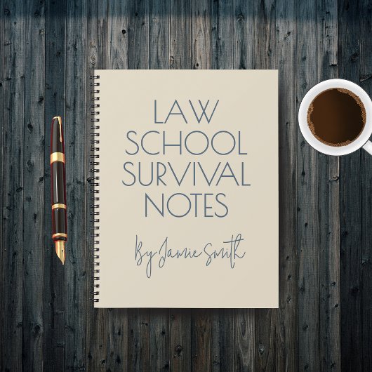 Custom Funny Lawyer Journal, Legal Student Journal Notitieboek