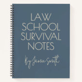 Custom Funny Legal Notebook for Future Lawyer Gift Notitieboek (Voorkant)