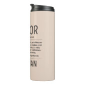  Custom Funny Mentor Coach Adviser Appreciation Thermosbeker (Geroteerd rechts)